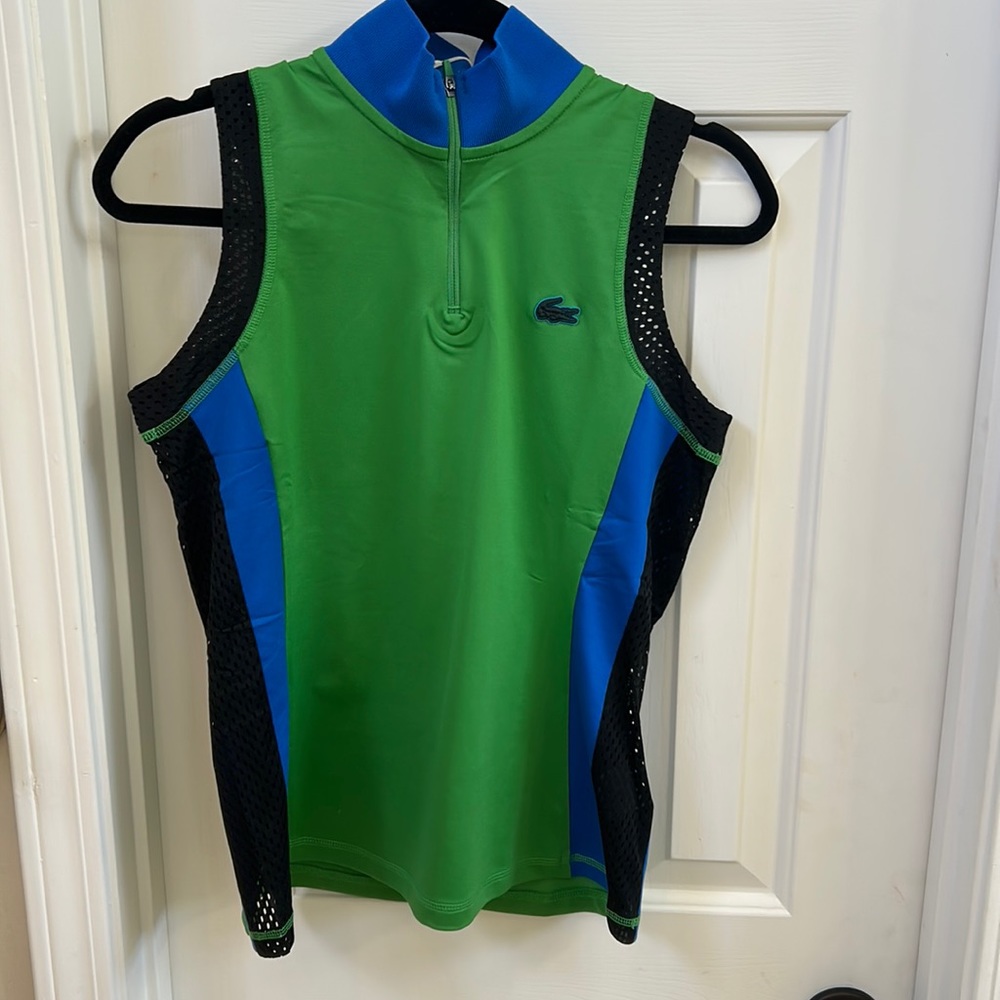 Lacoste zip tank